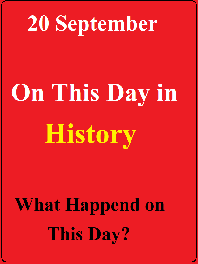 What Happened On This Day September In History Rajasthan Education